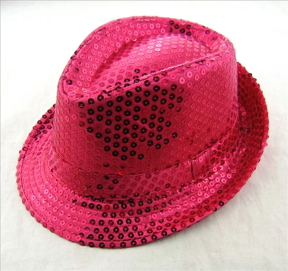 New Arrival Baby Hat for Girl Boy Winter children party festival Sequins Fedora Hats Cap czapki dla dzieci L50599 | Детская одежда и