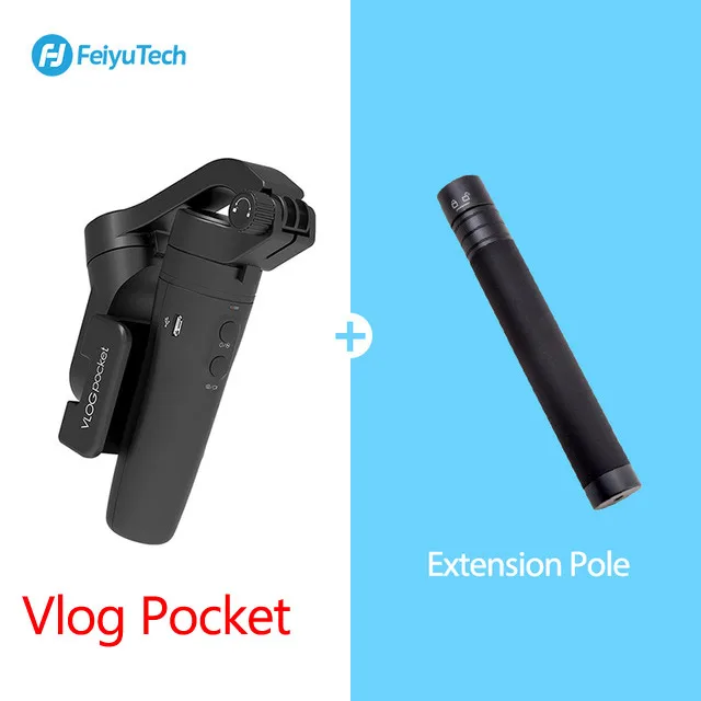 Vlog Pocket w pole Обратитесь в службу поддержки по Feiyu Tech Vimble 2/Vlog Карманный 3-осевой шарнирный стабилизатор для смартфона стабилизатор, выдвигаемая ручная 36/5000 Обратитесь в службу поддержки по купонам PK DJI Osmo 2 Zhiyun - Цвет: Vlog Pocket w pole