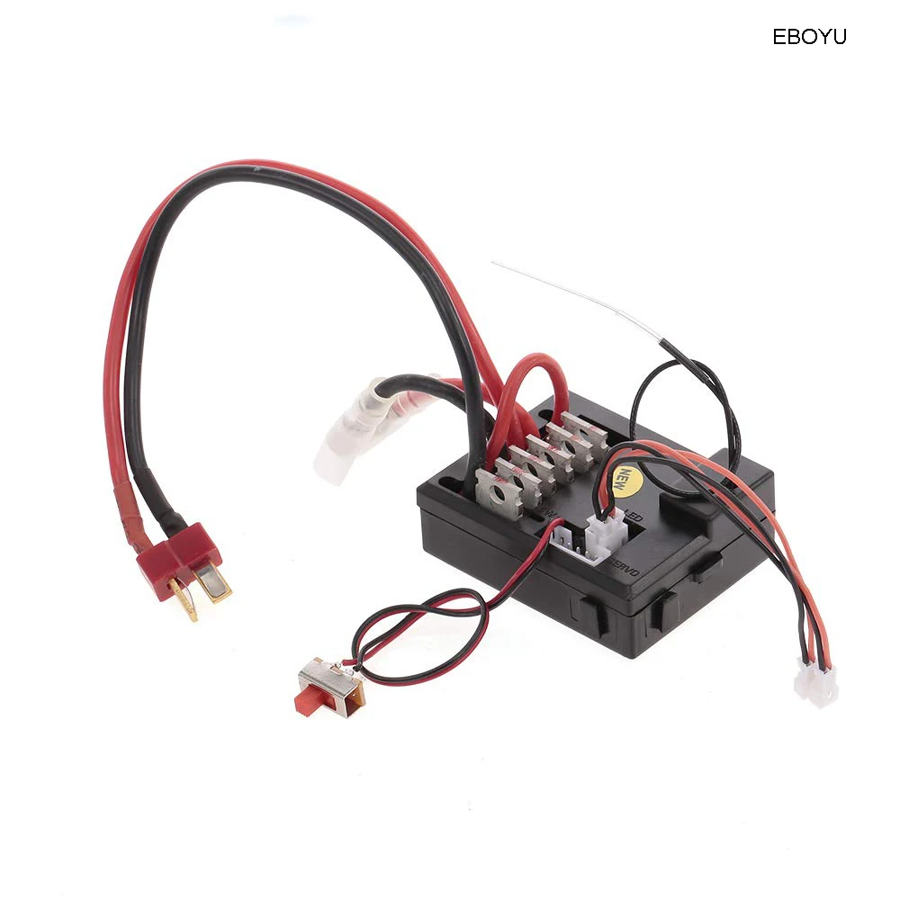 EBOYU Wltoys 12428 0056 3 в 1 приемник ESC сервопривод для 1/12 RC Гусеничный WLtoys 12423 12628 Часть
