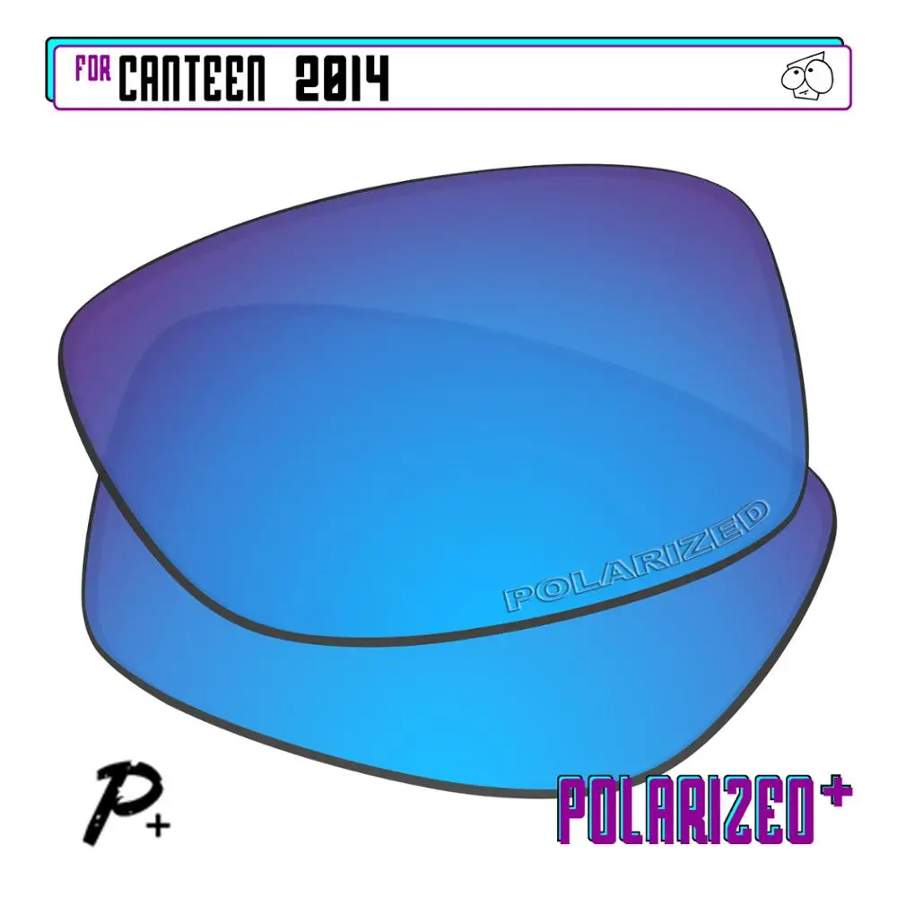 

EZReplace Polarized Replacement Lenses for - Oakley Canteen 2014 Sunglasses - Blue P Plus