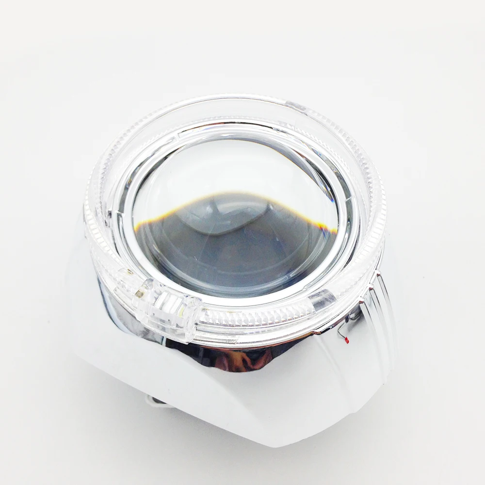 TAOCHIS 3.0 inch Bi-xenon Hella 3R G5 Projector Lens HID D2S with Shroud Devil Eyes Head Lamp Demon eye Headlight lens