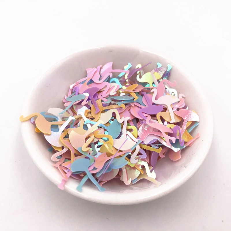 10g/Pack Christmas Trees And flamingo Sequins PVC Paillette DIY Wedding Sewing Process Clothing craft Lentejuelas Accessories