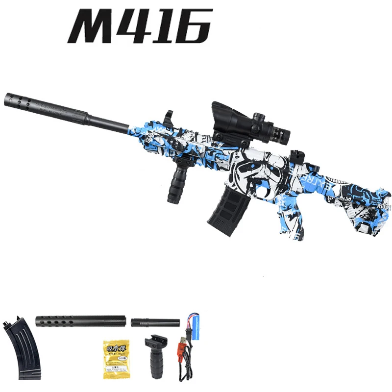 M416 ручные игрушечные пистолеты для мальчиков с водяными пулями пластиковое