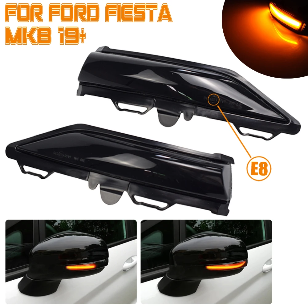 

Superb LED Blinker Dynamic Turn Signal Light For Ford Fiesta MK8 19+ B-Max MK7 2008-2017 Side Rear-View Mirror Light