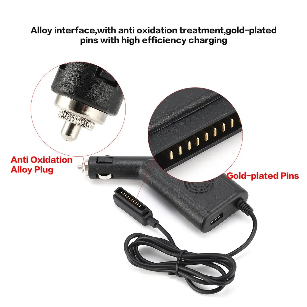 2 in 1 Car Charger with USB Port Battery Charging for Phone Tablet for DJI Mavic Pro Remote Controller Accessories