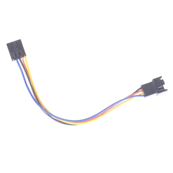 

Dedicated pc Computer case CPU Fan Extension cable Adapter Conversion Line 5 Pin 4 Wire Interface Connector Cable For DELL