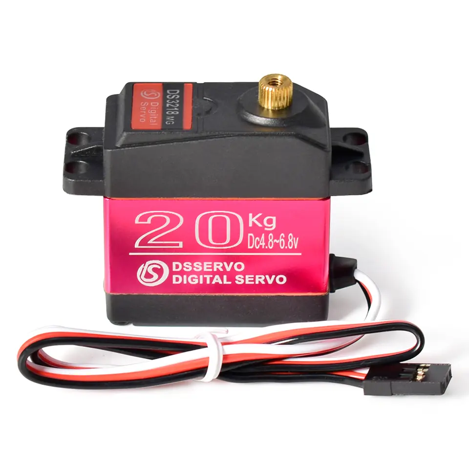 Dsservo Waterproof RC Servo DS3218 20KG DS3225 25KG DS3235 35KG 180/270 Degree for 1/8 1/10 1/12 RC Car Metal Gear Digital Servo image 3