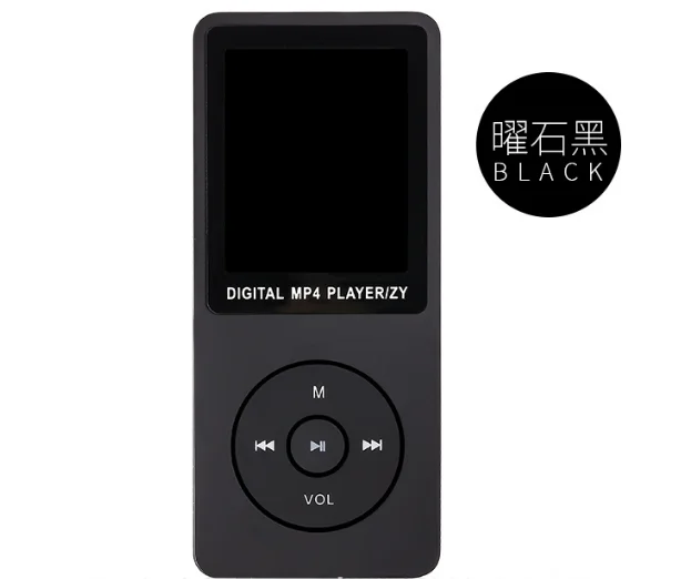 Black Завод Горячая настроить MP4 FM bluetooth MP4 плеер FM bluetooth цифровой Mp4 плеер - Цвет: Black