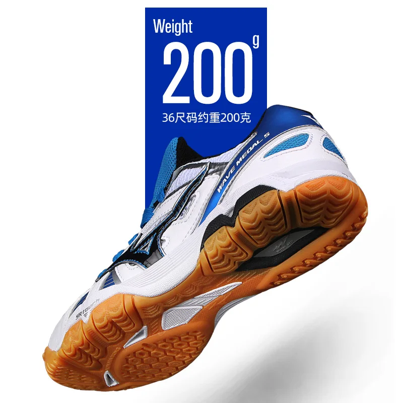 Новое поступление Mizuno Обувь для настольного тенниса для мужчин и женщин Pro дышащие Нескользящие кроссовки