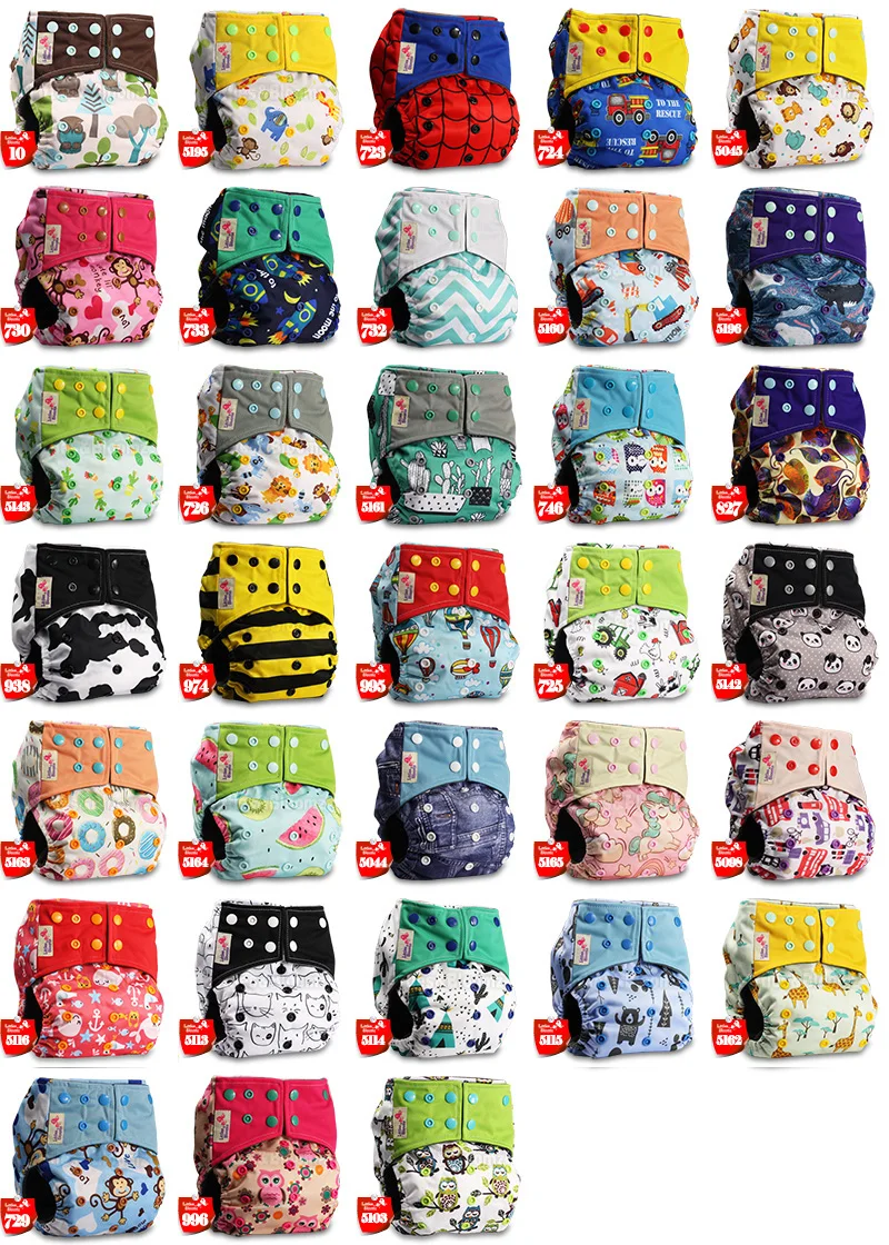 Cloth Diaper Inserts Covers Bamboo Charcoal