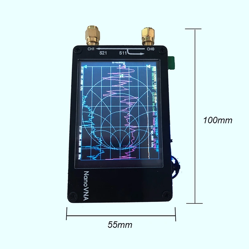 

Nanovna 2.8 Inch Press Lcd Hf Vhf Uhf Uv Vector Network Analyzer 50Khz - 300Mhz Antenna Analyzer