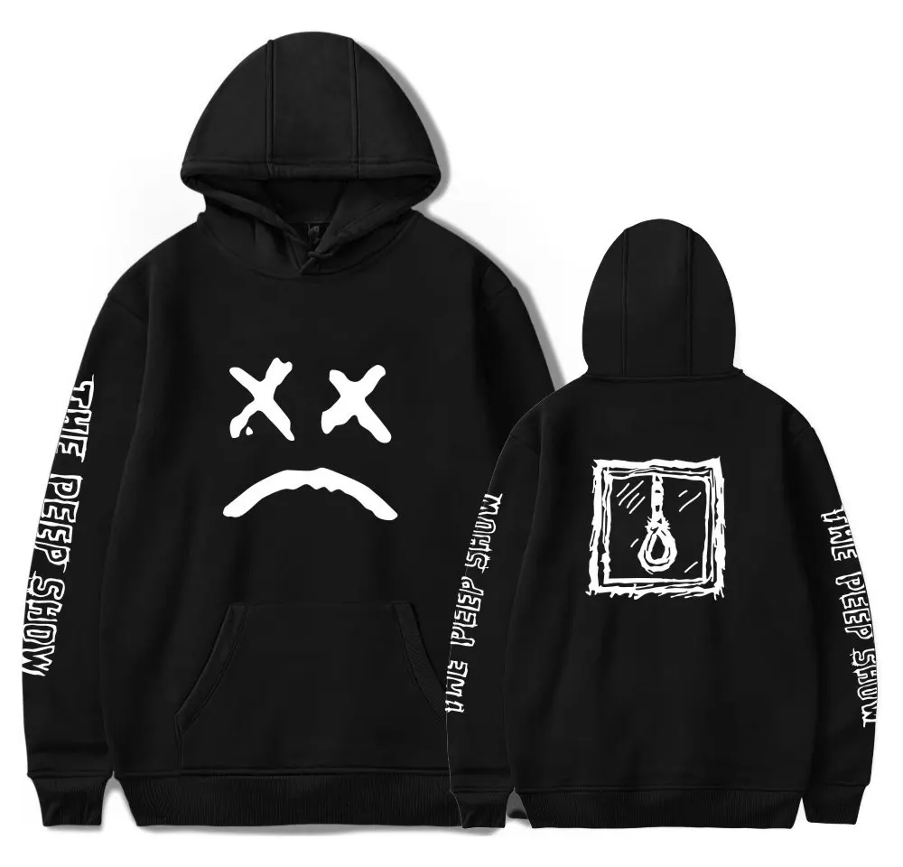 Suzhan Lil/мужские толстовки с капюшоном с надписью Love lil. Peep, пуловер с капюшоном, мужские/женские толстовки с капюшоном