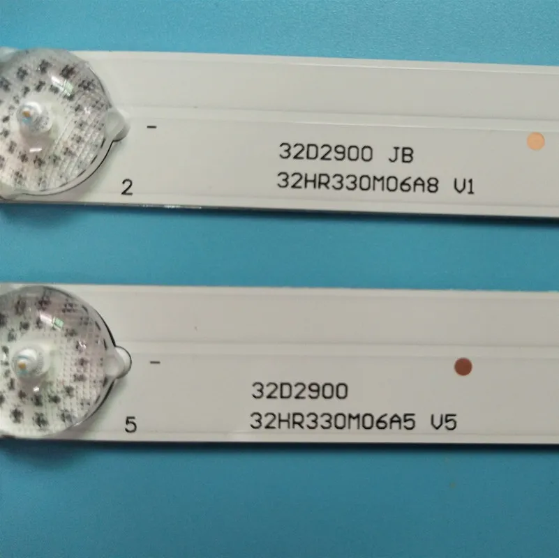 Nuevo 5set = 10 Uds 6LED(6V) 560mm de tira de led para iluminación trasera para L32P1A 4C-LB3206-HR03J HR01J 32D2900 32HR330M06A5 V5