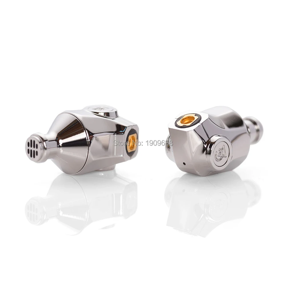 ALO Audio Campfire ATLAS Metal Earplugs 10mm Dynamic Driver in Ear Earphone Pure silver Cable for Audiophile Musician