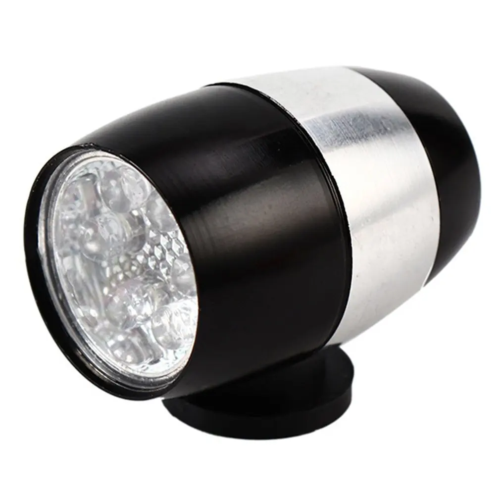 

Aluminum alloy bicycle headlights and taillights 6LED riding warning light Power saving 360 degree free adjustment