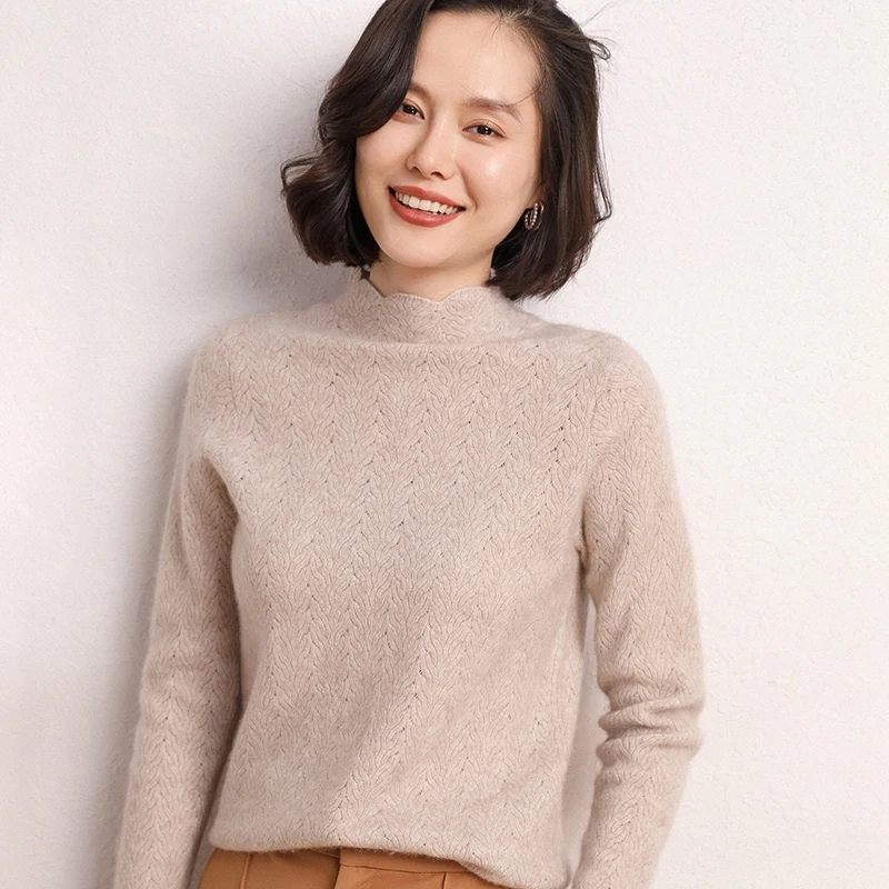 Womens Winter 100% Cashmere Sweaters And Autumn