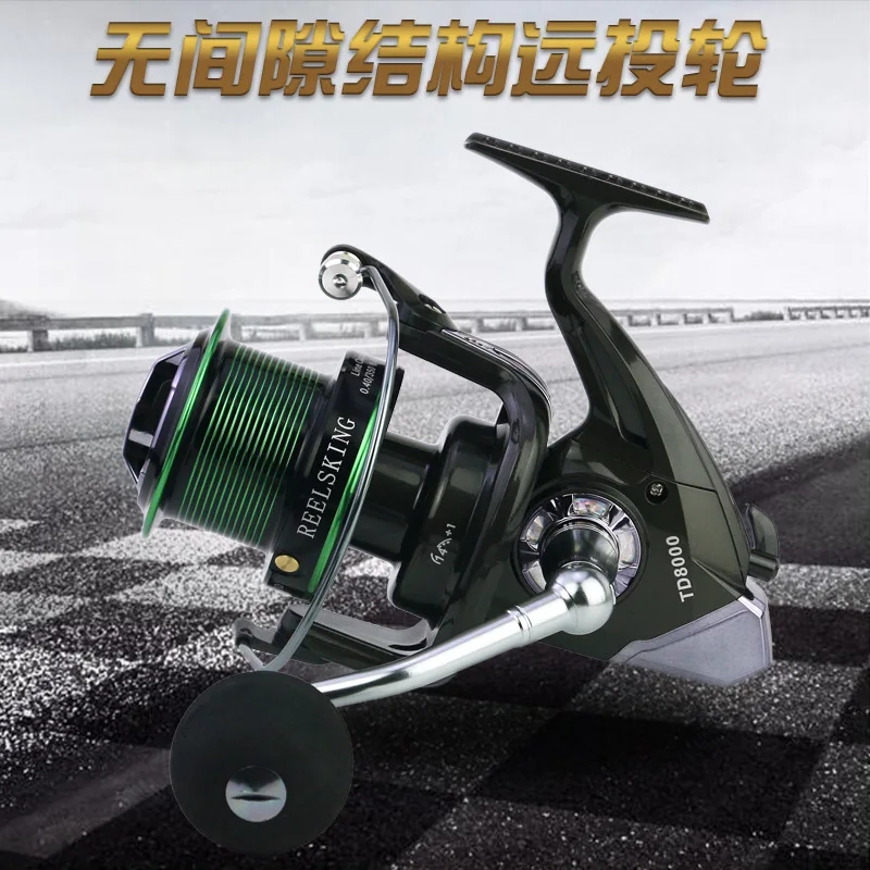 

Reelsking TD Long Shot round Large Size Non-Gap Sea Fishing Rod Fishing Vessel Spinning Wheel Fishing Wheel Sea Fishing Reel Fis