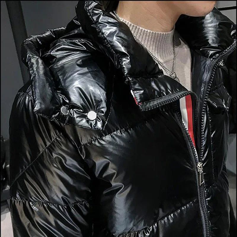 Новое поступление, зимние куртки с капюшоном из 90% белого утиного пуха для мужчин, утолщенная теплая куртка, ветровка, водонепроницаемый пуховик, большие размеры, M-4XL