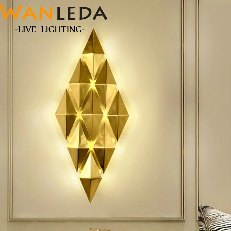 

Nordic Gold Luxury Wall Lamp Living Room Wall Sconce Light Fixture Living Room Decoration Led Savoy House Stafford Wall Sconce