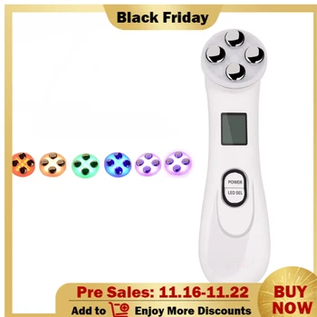 

3in1 RF&EMS Radio Mesotherapy Electroporation Face Beauty Pen Radio Frequency LED Photon Face Skin Rejuvenation Remover Wrinkle