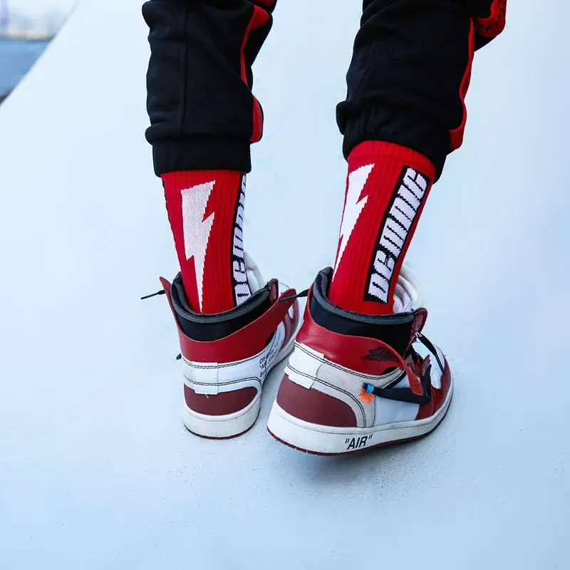 Una Reta/мужские носки в стиле хип-хоп, короткие носки, хлопок, новые модные повседневные носки для скейтборда в уличном стиле с вышивкой, носки для влюбленных