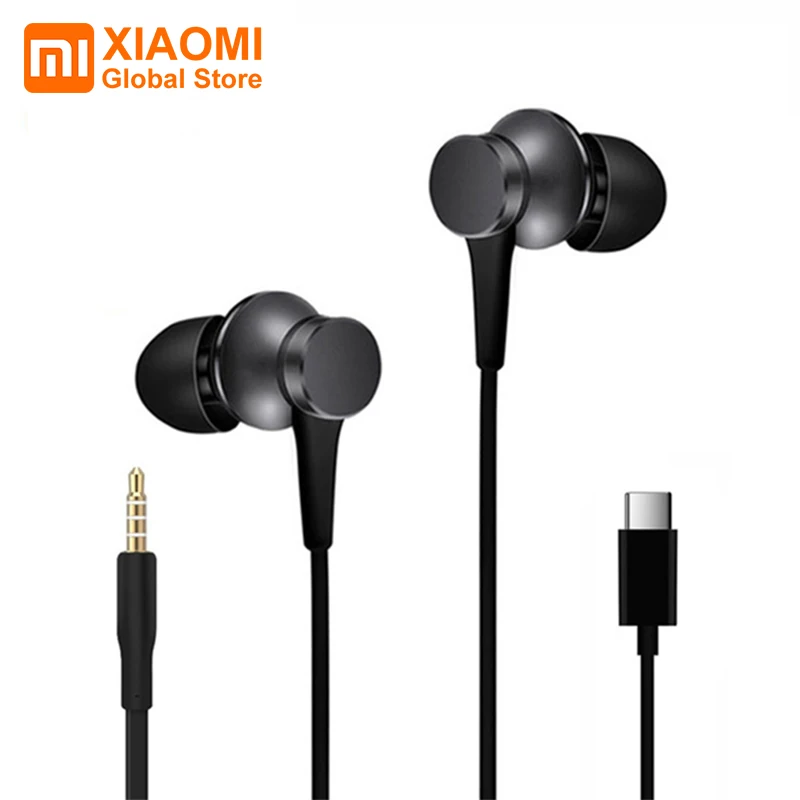 Оригинальные наушники вкладыши Xiaomi Piston новая версия гарнитуры 3 5 мм с микрофоном