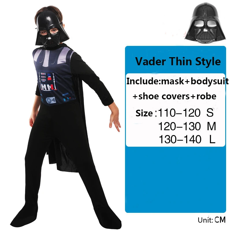 С принтами звездочек костюм для тематической вечеринки войны: имперский