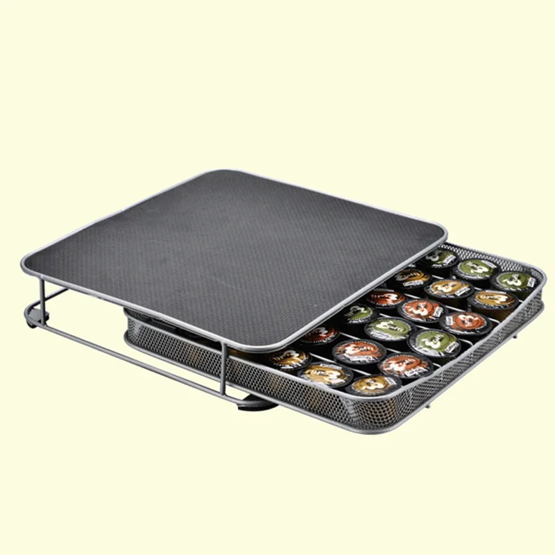 US $30.74 Practical Coffee Capsule Holder For Dolce Gusto Nespresso Capsules Storage Rack Coffee Machine Base Capsule Holder Organizer