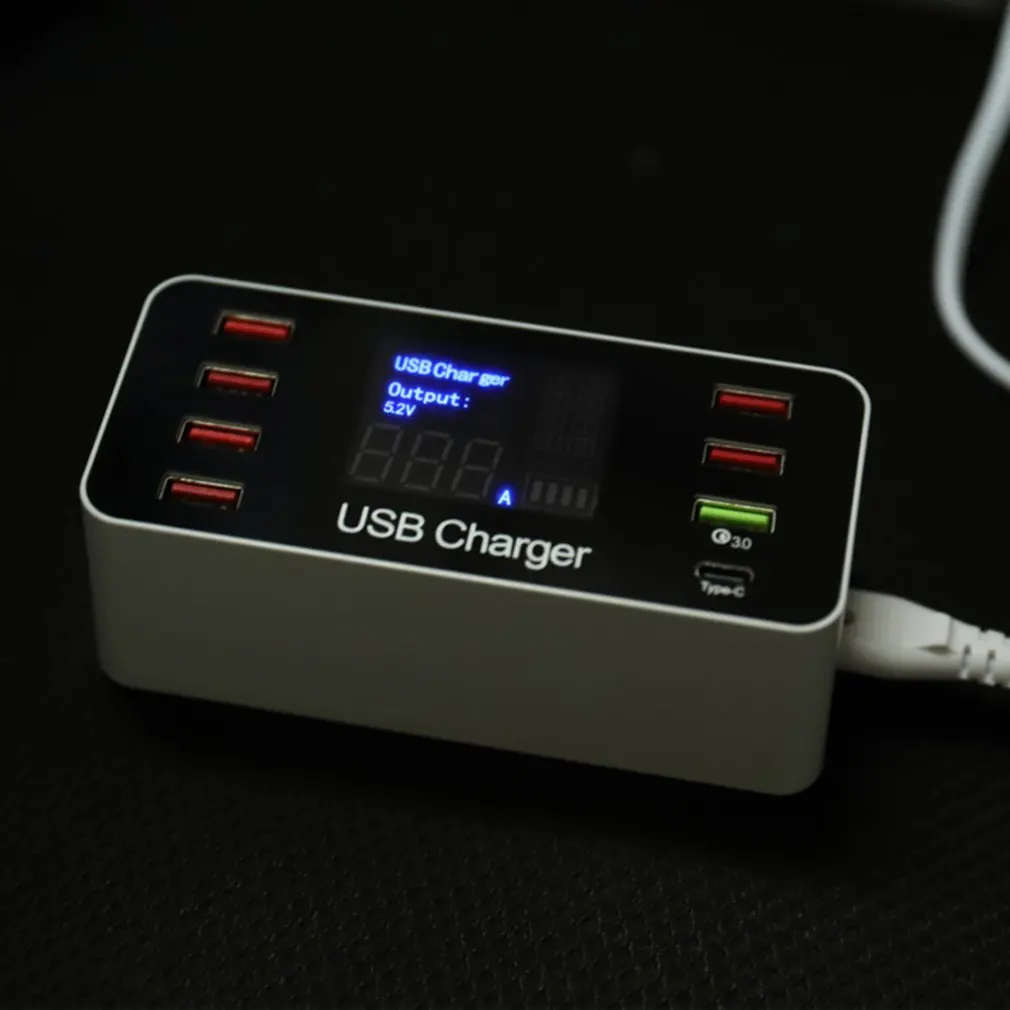 A9+& A9 мульти быстрое зарядное устройство USB зарядка несколько 8 USB зарядная станция для телефона универсальное usb-хаб умное зарядное устройство