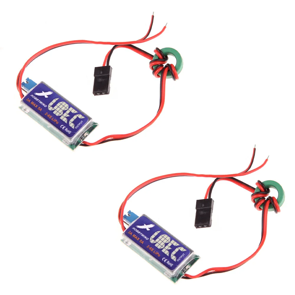 2pcs 3A Switch Mode UBEC Output 5V 6V max 5A Lowest RF Noise ( UBEC,3A UBEC)