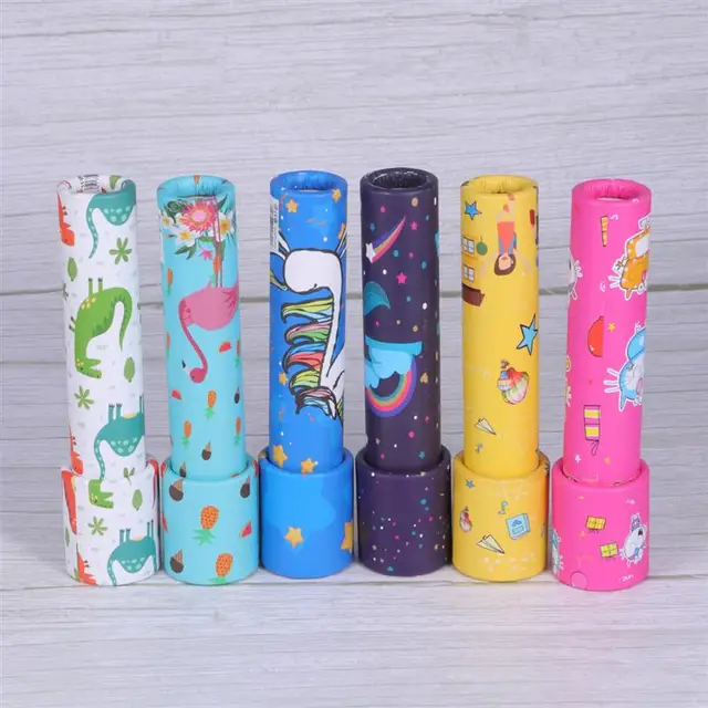 5/6pcs Classic Kaleidoscope Kids Toys Children Rotating Educational Playthings Imaginative Magic Puzzle Toy Party Favors 2