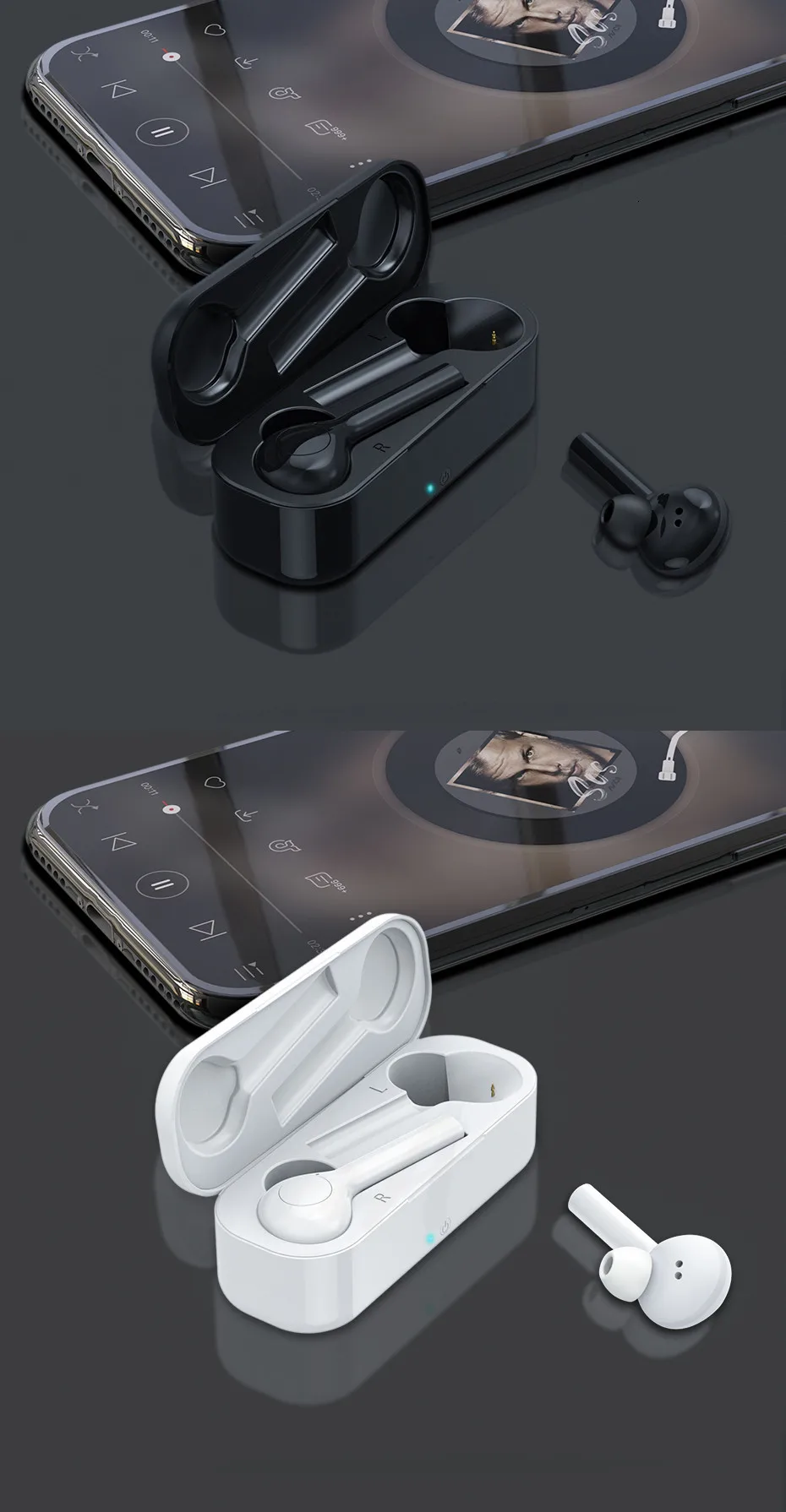 Мини Bluetooth 5,0 Переводные наушники, беспроводная гарнитура, наушники, 33 языка, переводят голос, спортивные наушники, все смартфоны