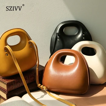 

2020 New Arrival Women Handbag Shell Shape Leather Egg Bags Famous Designer Brand Women Bags Cute Female Luxury Shoulder Bag