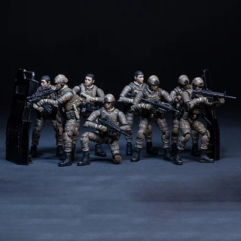 

7.7cm Small Soldier Model 3D Assembly Removable Soldier Model DIY Stem Toy Removable Soldier Model