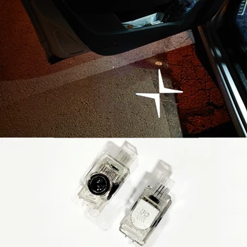 

1 Pair For POLESTAR 1 2 VOLVO V60 V40 XC40 XC60 XC90 S60 S80 S90 Car LED Door Welcome Light Projector Ghost Shadow Warning Light
