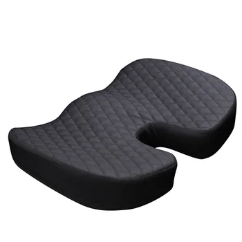 

Easy Clean Memory Foam Inside Comfortable Pu Leather Car Seat Cushion for Hip and Tailbone Office Chair Cushions Coccyx M3 X20