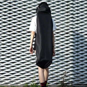 

Wear Resistant Lightweight Storage Shoulder Outdoor Carry Bag Drawstring Practical Waterproof Nylon Skateboard Backpack Travel