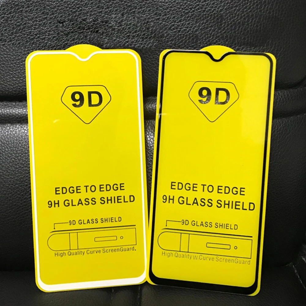 CAMDEMS 9D 50 шт. 2в1 Закаленное стекло-экран протектор для XIAOMI 9 9T 7s NOTE 7PRO REDMI K20 A3 9SE 9X Y3 A3 пленка для мобильного телефона