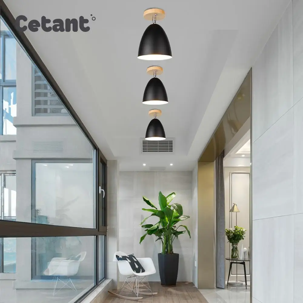 

Nordic LED Ceiling Light Modern Simple Ceiling Lamp for Living Room Bedroom Study Decoration Fixtures Kitchen Ceiling Lighting