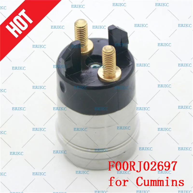 

ERIKC F00RJ02697 Diesel Injector Solenoid Valve F 00R J02 697 Fuel Pump Engine Metering Solenoid Valve for Cummins FOORJ02697