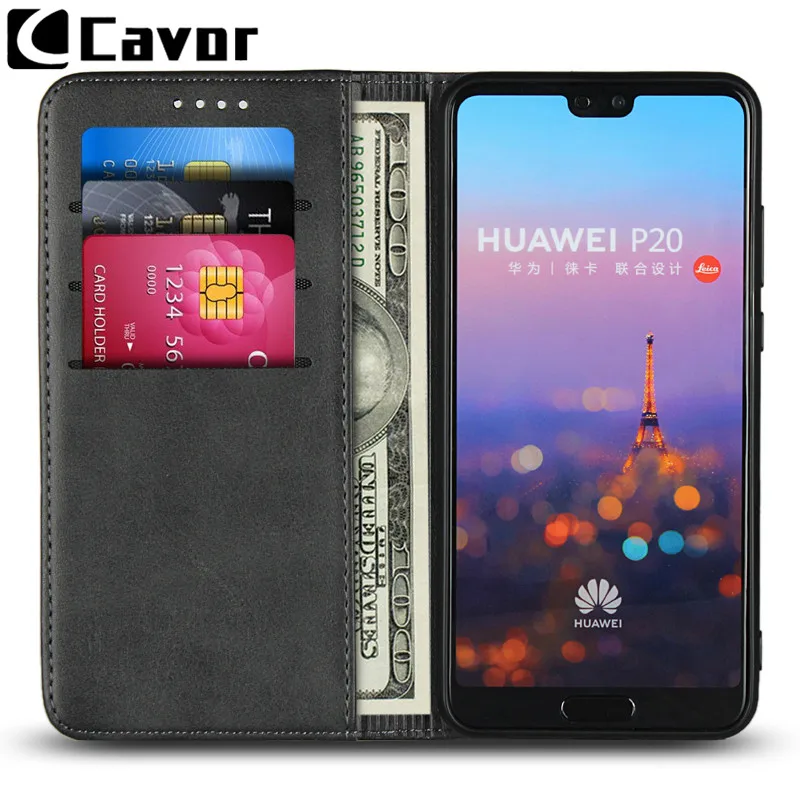 Высокий Магнитный кожаный флип-чехол s для huawei P20 Lite, чехол, Аксессуары для мобильных телефонов, сумка для книг, слот для карт, подставка для P20 Pro