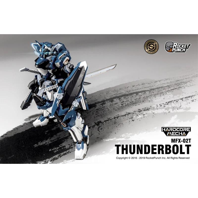 US $156.68 Clearance CCSx Rocket Boxing Technology Code Hardcore Thunderstorm THUNDERBOLT Alloy Finished Product Anime Action Figures