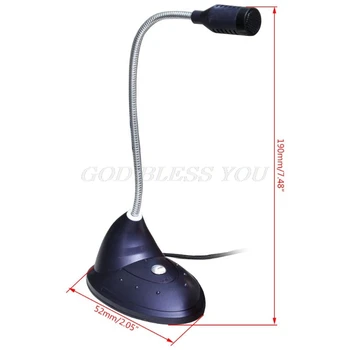 

MC-309 Computer Microphone 3.5mm Condenser Mic for Recording Gaming Chatting Drop Shipping