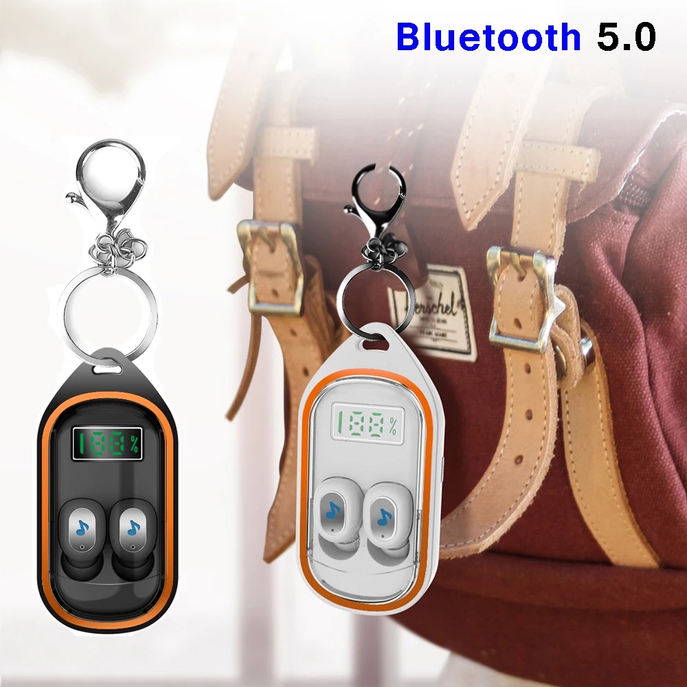 Мини Беспроводной Bluetooth 5,0 наушники-капельки дляимузыка спортивные гарнитуры истинную бас близнецов наушники стерео наушники-вкладыши наушники с микрофоном Хэндс фри