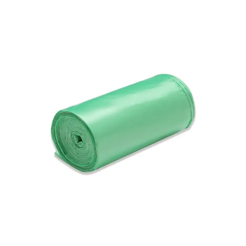 Рулон сильного веса подшипника мешок для мусора Одноцветный толстый удобный экологически чистый мешок для мусора офисный мешок для мусора - Цвет: Зеленый