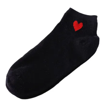 

1pairs Unisex Women&men Sock Solid Heart-shaped Couple Skateboard Casual Business Sock Happy Socks Comfortable Socks New #BL5