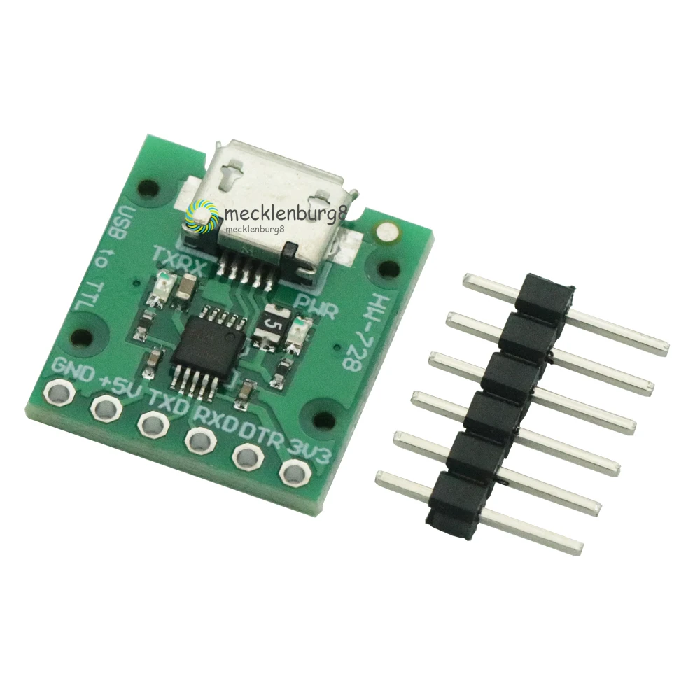 CH340E USB для ttl последовательный преобразователь 5 В/3,3 В альтернатива CH340G модуль для Arduino Pro mini