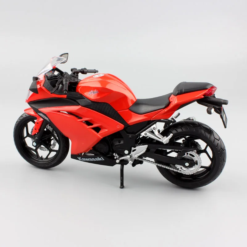 1:12 automax маленький Kawasaki Ninja 300 EX300 ZX3R гоночный мотоцикл игрушечные весы велосипед Diecasts& игрушки автомобили-модельная игрушка миниатюрный ребенок