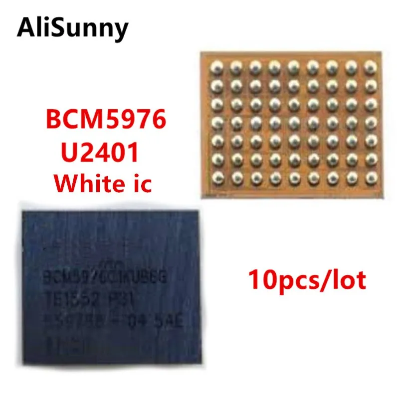 10 шт. контроллер экрана AliSunny U2401 BCM5976 ic для iPhone 6 и Plus P 6G белый драйвер Meson сенсорный