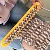 1 Set Rectangle Round DIY Knitting Loom Scarf Sweater Hat Shawl Stitching Knit Handmade Craft Weaving Braiding Tool ► Photo 2/6